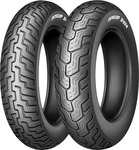Dunlop 650800, Dunlop D404f 59p Tt Custom Front Tire Schwarz 110 / 90 / R16 Black