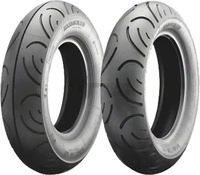 Heidenau 11120056, Heidenau K 61 62m Tl Scooter Rear Tire Silber 130 / 70 / 10 Black