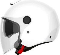 Nexx 01Y1015338001800S, Nexx Y.10 Plain Open Face Helmet Wei&szlig; S White