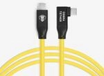 Cobraunion CobraTether USB-C / USB-C 90&deg; 5m gelb 133053790101