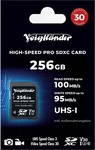 Voigtl&auml;nder 256 GB SDXC V30 100/95 MB/S