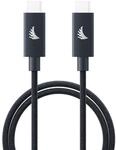 Angelbird USB-C 4.0 Solid Flex Kabel Blau/Grau 1 m 131853980104