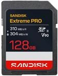 SanDisk 128 GB SDXC Extreme PRO UHS-II V90 310 MB/s Speicherkarte