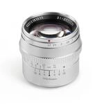TTArtisan 50mm f/1,2 f&uuml;r Fuji X, silber