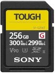 Sony 256 GB SDXC UHS-II R300 TOUGH Class10 Speicherkarte