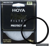 Hoya HDX Protector Clear Filter 62 mm