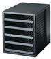 Schubladenbox Schrank-set Karma 5 Schubladen Din A4 Din C4 Kunststoff 80-100 %