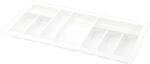 Agoform - Besteckeinsatz Classico K&uuml;rzbar 440x840x50,5mm, Kunststoff Wei&szlig;