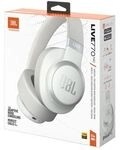 Jbl Live 770nc Drahtloses Headset Bluetooth-headset Telefonieren/musik Wei&szlig;