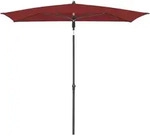 Doppler Active 200x120 Cm Green Edition Mittelmastschirm Bordeaux