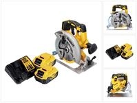 Dcs 570 P2 Akku Handkreiss&auml;ge 18 V 184 Mm Brushless + 2x Akku 5,0 Ah +...