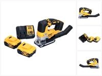 Dcs 334 P2 Akku Pendelhub Stichs&auml;ge 18 V Brushless + 2x Akku 5,0 Ah + Ladeger&auml;t -
