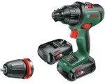Bosch Akku Schlagbohrschrauber Advancedimpact 18 (2 Akku, 18 Volt System, Bohr&oslash; In