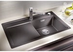 Blanco Einbausp&uuml;le Zenar 45 S-f Silgranit Fl&auml;chenb&uuml;ndig, Infino Cafe Becken