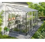 Vitavia Anlehn-gew&auml;chshaus "ida 6500", Aluminium Eloxiert, 6,5 M2, 3 Mm Esg/6 Mm Hkp