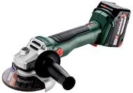 Metabo - Akku-winkelschleifer W 18 L Bl 9-125 X 165 L, 18v 2x4ah Li-power + Asc 55