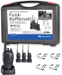 Midland G10 Pro Pmr 4er Handwerker-koffer C1107.s2 Pmr-funkger&auml;t 4er Set