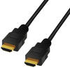 LogiLink HDMI-Kabel Ultra High Speed A - A St/St 1,0m black (CH0077)