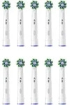Oral-b Cross Action Aufsteckb&uuml;rsten F&uuml;r Elektrische Zahnb&uuml;rste 10 St. Wei&szlig;