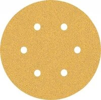 Expert C470 Schleifpapier Mit 6 L&ouml;chern F&uuml;r Exzenterschl., 150 Mm, K 60, 50-tlg. -