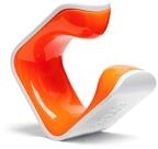 Wei&szlig;-orange L Hornit Clug Mtb-wandhalterung - Kompakte Mtb-halterung