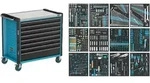 Wkz.wagen 179nxxl-8d/619 B1133xt642xh1020mm 1000kg 8schubl.616-tlg.stahlbl.