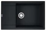 Franke Einbausp&uuml;le Maris Mrg 611-78 Xl Fragranit+ Black Matt Excenterbedienung