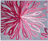Art Badematte 50 x 60 cm Rosa/Grau-17029145 - Grund