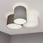 Lindby - Deckenlampe 'laurenz' Aus Textil F&uuml;r Wohnzimmer & Esszimmer Von