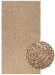 Teppich Zizur 80x150 Cm Jute-optik Indoor Und Outdoor Vidaxl