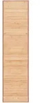 Teppich Bambus 80x300 Cm Braun Vidaxl