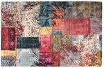 Teppich Waschbar Patchwork 80x150 Cm Mehrfarbig Rutschfest Vidaxl