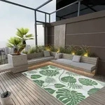 Outdoor-teppich Arakil Gr&uuml;n 120x180 Cm Pp Vidaxl