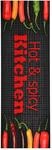 K&uuml;chenbodenmatte Waschbar Hot&spicy 60x180 Cm Vidaxl