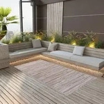 Outdoor-teppich Arakil Braun 190x290 Cm Pp Vidaxl