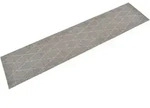 Vidaxl K&uuml;chenteppich Waschbar Raute 60x300 Cm Samt