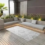 Outdoor-teppich Arakil Hellgrau 160x230 Cm Pp Vidaxl