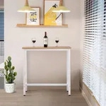 Bartisch Bistrotisch Stehtisch Esstisch, Metallgestell, Tischplatte Aus Mdf,