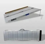 Trutzholm Rollstuhlrampe Klappbar Alu 122 Cm Traglast 272 Kg Auffahrrampe Geriffelt