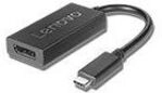Lenovo 4x90q93303 Usb-c Zu Displayport Adapter Schwarz