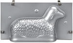 St&auml;dter Osterl&auml;mmchen 27,5 X 15 X 7 Cm Silber 3d-backform
