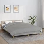 Gewichtsdecke Grau 200x200 Cm 13 Kg Stoff - Vidaxl