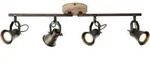 Seed, Schwarz Stahl/holz Hell Gu10 De4/drehb.