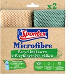 Reinigungst&uuml;cher Spontex Microfibre Recyclingfasern Superabsorbierend Waschbar
