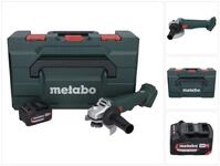 Metabo - W 18 L 9-125 Akku Winkelschleifer 18 V 125 Mm + 1x Akku 4,0 Ah + X -...