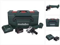 Metabo W 18 L 9-125 Akku Winkelschleifer 18 V 125 Mm + 1x Akku 4,0 Ah +...