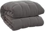 Gewichtsdecke Grau 200x220 Cm 9 Kg Stoff Vidaxl