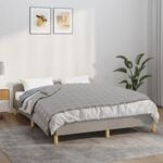 Gewichtsdecke Grau 140x200 Cm 10 Kg Stoff Vidaxl