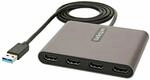 Startech.com Usb 3.0 Auf 4x Hdmi Adapter - Externe Video- Und Grafikkarte - Usb Typ-a