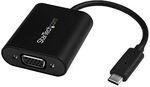Startech.com Usb-c To Vga Adapter With Presentation Mode Switch - 1920x1200 -